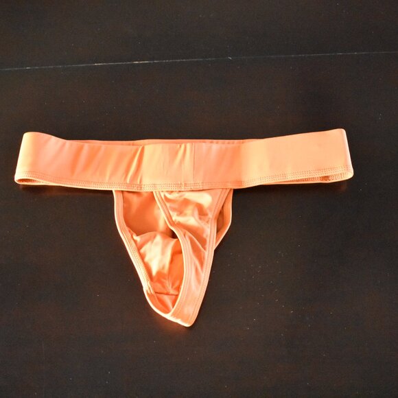 AWRY Mens Swim Thong - Orange - NWOT - Picture 2 of 2